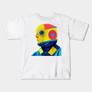 Astronaut surrealist Kids T-Shirt